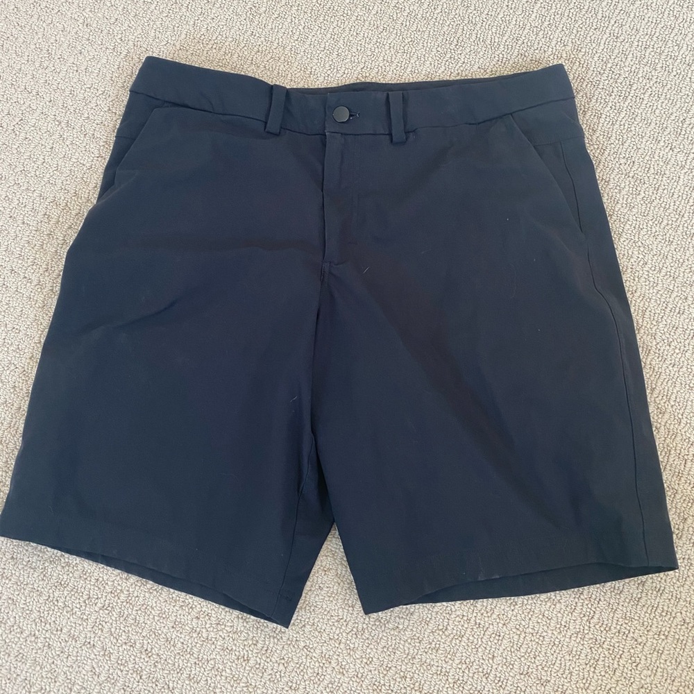 Lululemon Black Golf Shorts - 9 Inch Inseam